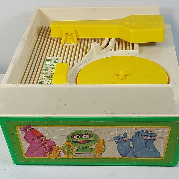 FisherPrice Toys Vintage Fisher Price Sesame Street Music Box